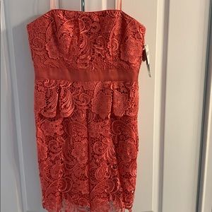 Adrianna Papell strapless dress